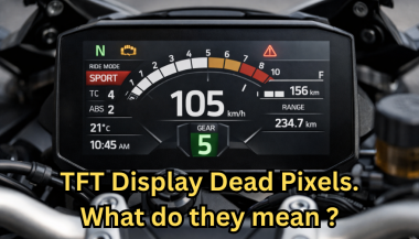 Dead Pixels on a Motorcycle TFT Display: What They Mean & When Replacement Is Inevitable